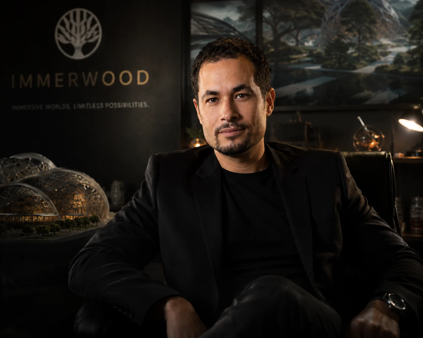 Marquis White, founder and creator of Immerwood